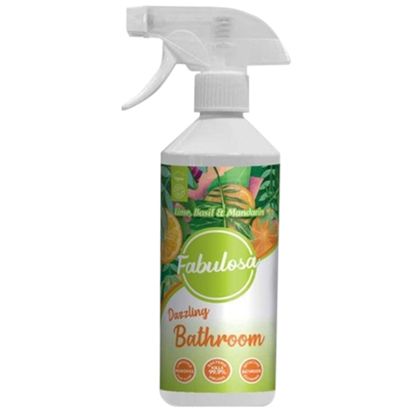 Fabulosa 500ml Bathroom Trigger Spray Lime Basil Mandarin