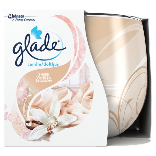 Glade Candles 120gm Vanilla