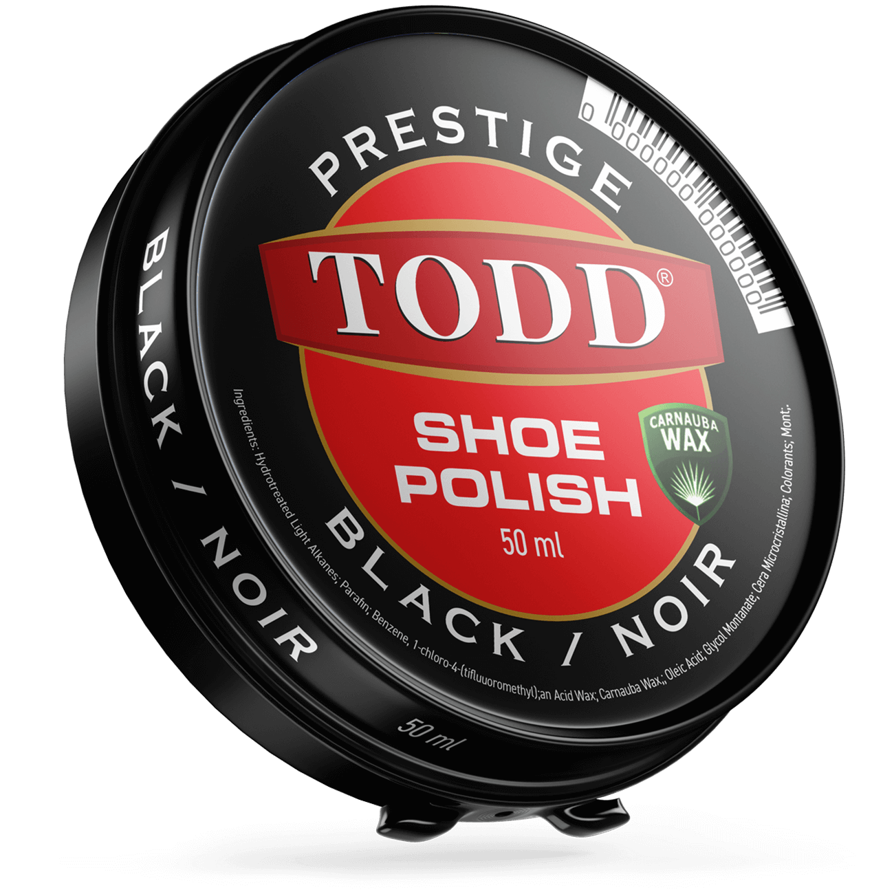 Todd Prestige Shoe Polish 50ml Black