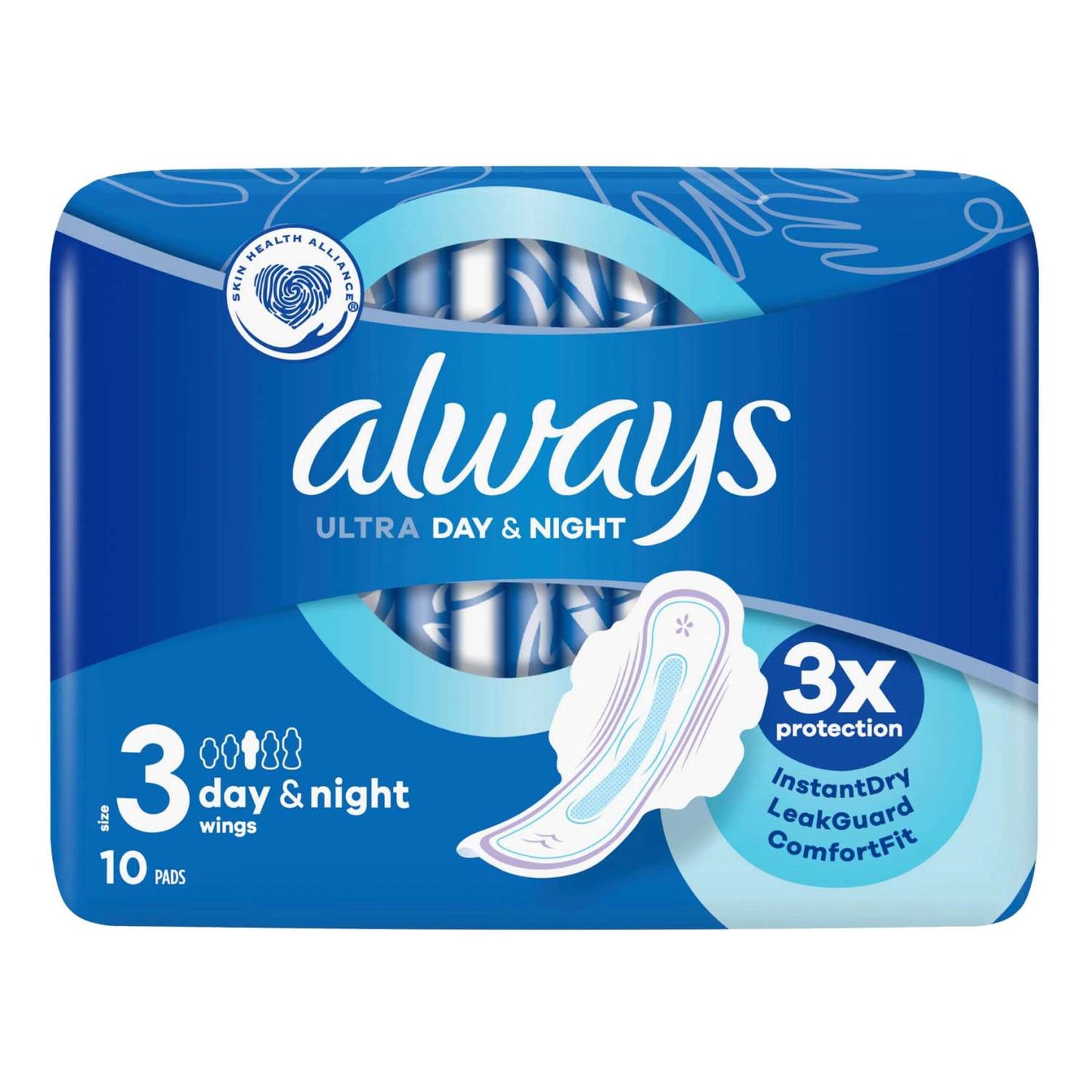 Always Ultra Day & Night 10's With Wings