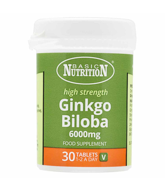 Basic Nutrition Ginko Biloba 6000mg 30's