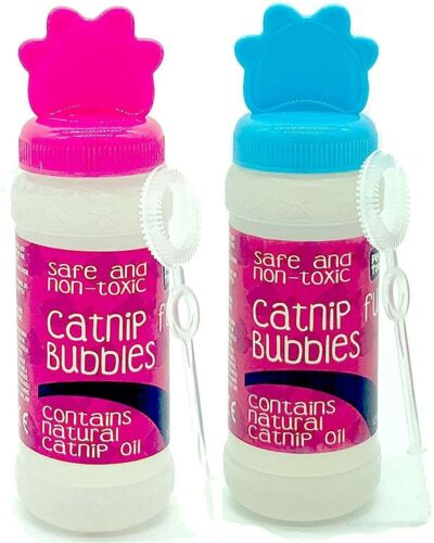 Pet Touch Catnip Fun Bubbles 120ml - Assorted Colours