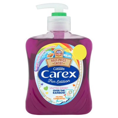 Carex Antibac Hand Wash 250ml Rainbow