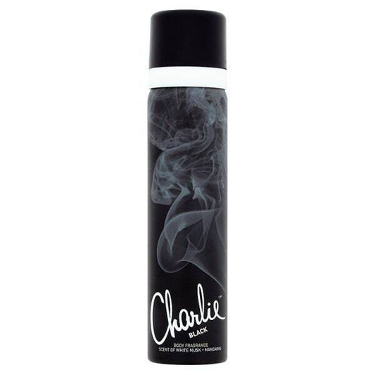 Charlie Body Spray 75ml Black