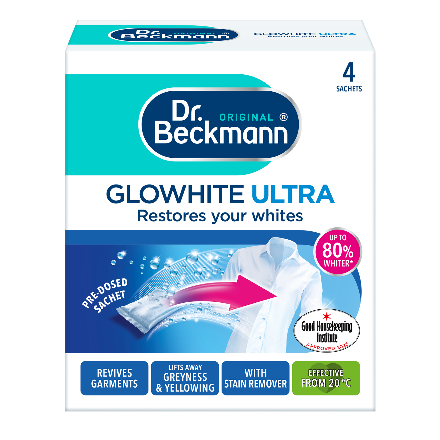 Dr Beckmann Glowhite Ultra 4x40g