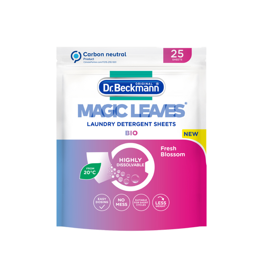 Dr Beckmann Magic Leaves Laundry Sheets Bio 25's