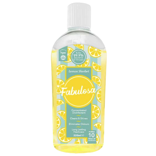 Fabulosa 220ml Disinfectant Concentrate Lemon Sherbet