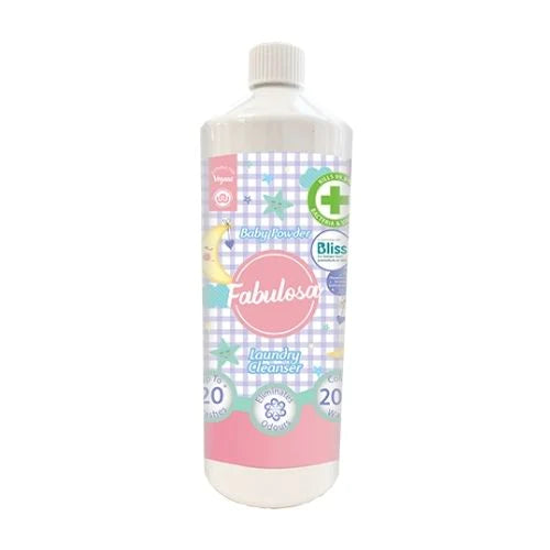 Fabulosa 250ml Washing Machine Cleaner Bottle Baby Powder