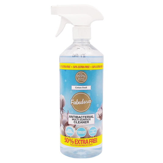 Fabulosa Multi-Purpose Cleaner 750ml Trigger Cotton Fresh