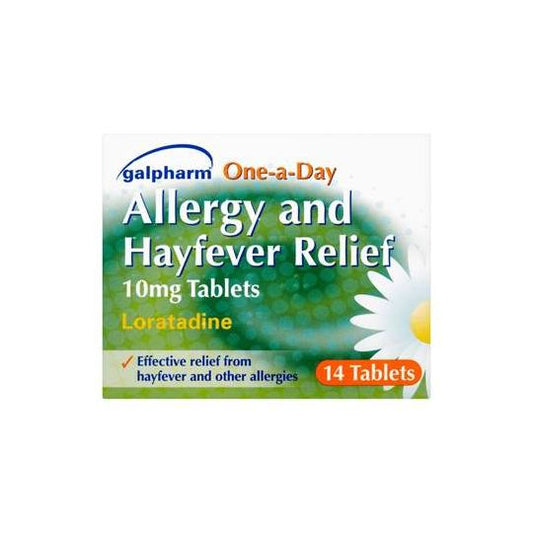 Galpharm Hayfever & Allergy Loratadine 14's