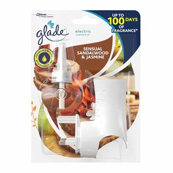 Glade Plug In Holder 20ml Bali Sandalwood & Jasmine