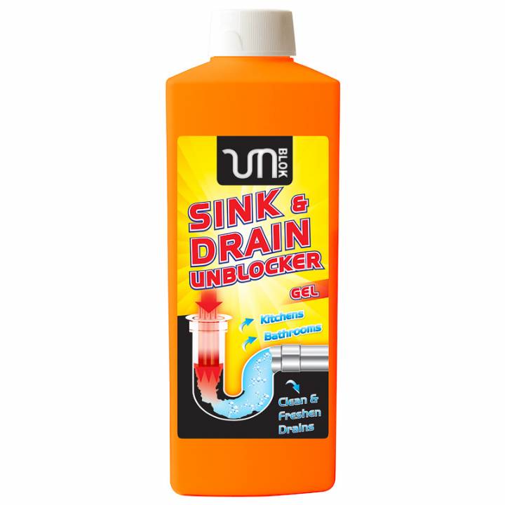 Homecare Unblok Sink & Drain Unblocker Gel 1ltr