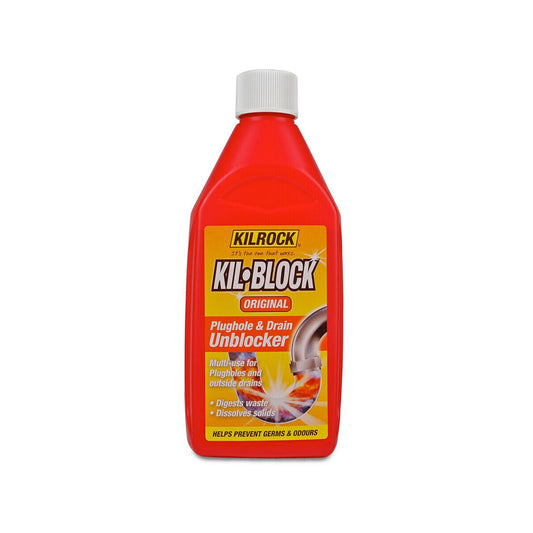 Kilrock Kil Block Plug & Drain Unblocker 500ml