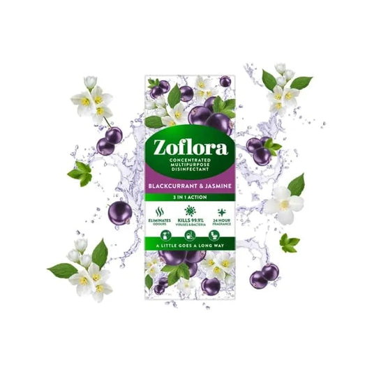 Zoflora Blackcurrant & Jasmine 500ml