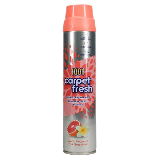 1001 Carpet Fresh 300ml Exotic Flowers & Pink Grapefruit