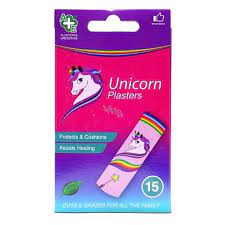 A & E Plasters 15's Kids Unicorn